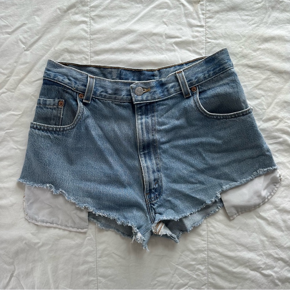 Urban Renewal Recycled Levi’s Cheeky Denim Short